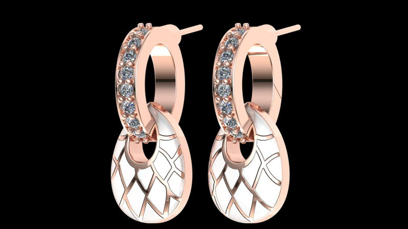 Moroccan Muse: The Elegance Collection – Set of 4 Handcrafted Earrings