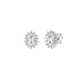 Royal Lady Stud Earrings in Sterling Silver