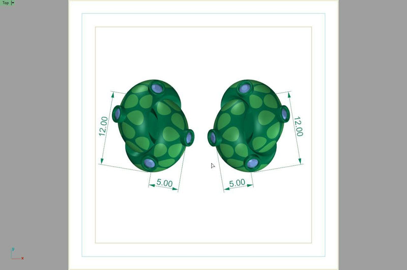 Moroccan Muse: The Elegance Collection – Set of 4 Handcrafted Earrings